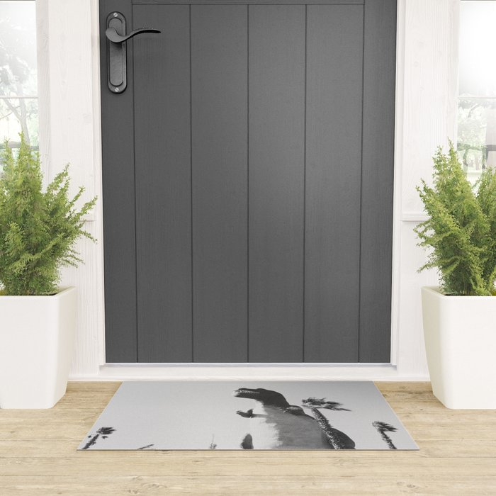 DINO / Cabazon Dinosaurs, California Welcome Mat Gallery Image 3