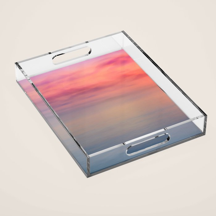 Morning Love - Colors of the Sea Acrylic Tray Gallery Image 1