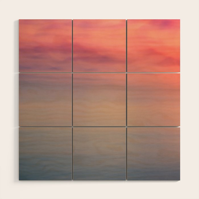 Morning Love - Colors of the Sea Wood Wall Art Gallery Image 1