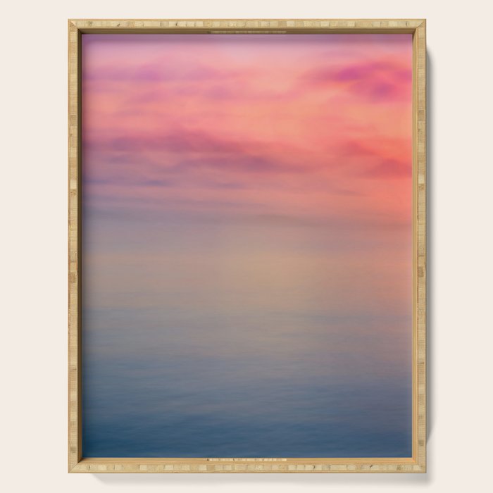Morning Love - Colors of the Sea Serving Tray Gallery Image 1