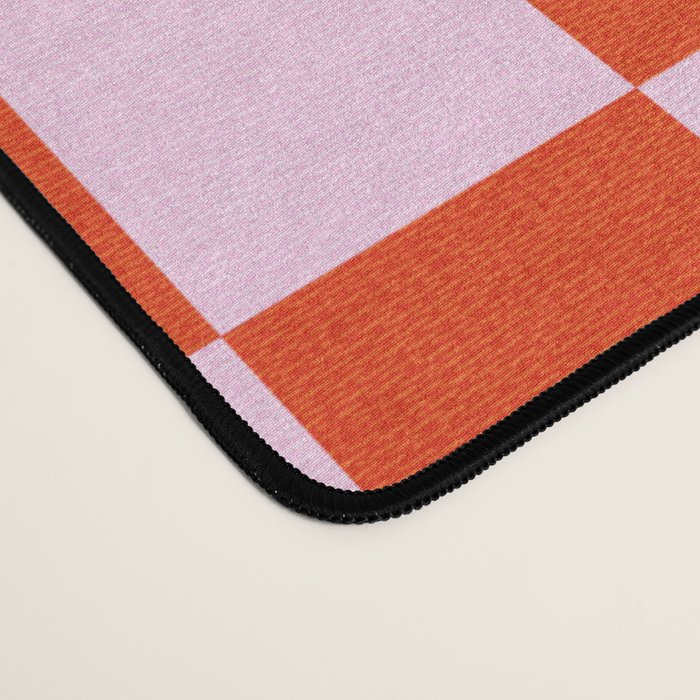 Retro Checkerboard Collage 03 Desk Mat Gallery Image 4