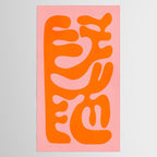 Tangerine & Sundown: Matisse Paper Cutouts 12 Tablecloth Gallery Image 2