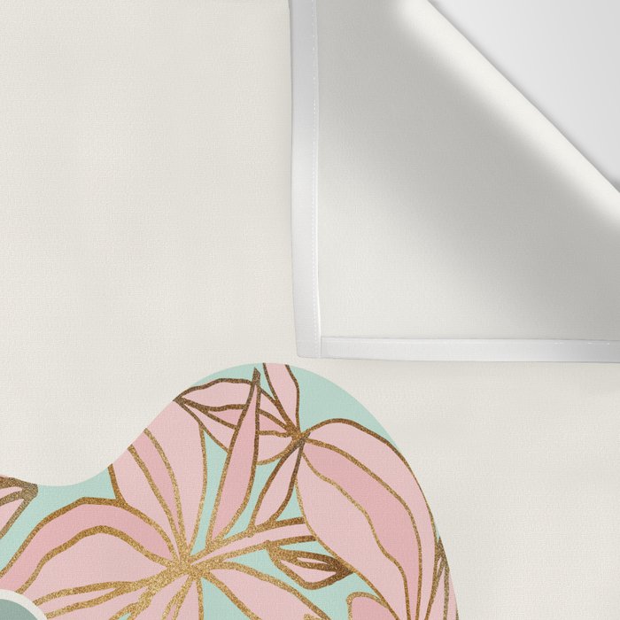 Modern Boho Ukulele Wall Tapestry Gallery Image 3