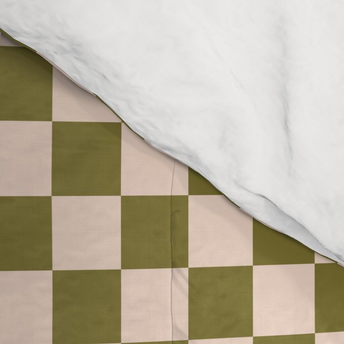 Check VI - Green â Checkerboard Print Comforter Gallery Image 4