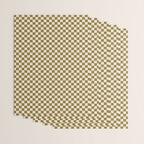 Check VI - Green â Checkerboard Print Wrapping Paper Gallery Image 3