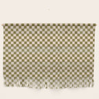 Check VI - Green â Checkerboard Print Wall Hanging Gallery Image 1