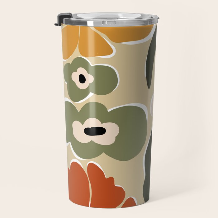 Mid-century flow Travel Mug Gallery Image 3