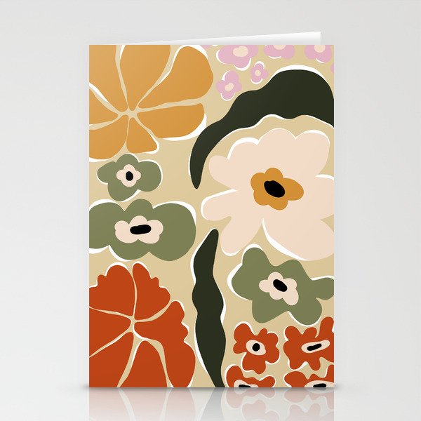 Mid-century flow Stationery Card Gallery Image 2