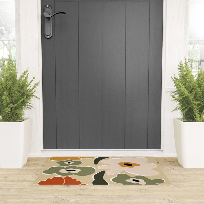 Mid-century flow Welcome Mat Gallery Image 3