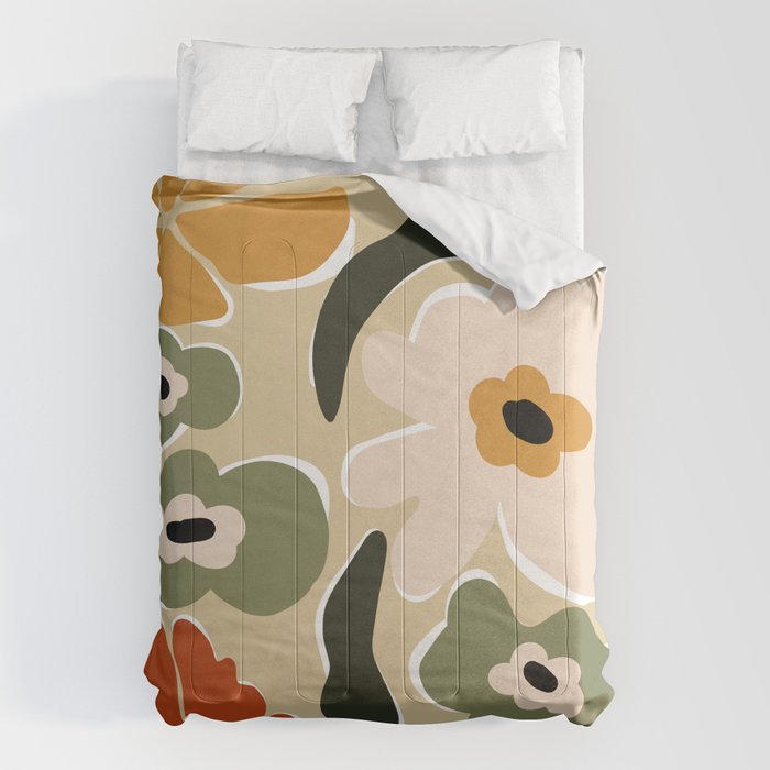 Mid-century flow Comforter Gallery Image 1