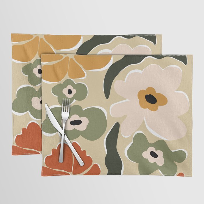 Mid-century flow Placemat Gallery Image 1