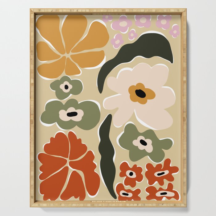 Mid-century flow Serving Tray Gallery Image 1