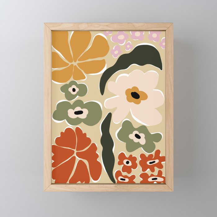 Mid-century flow Mini Art Print Gallery Image 1