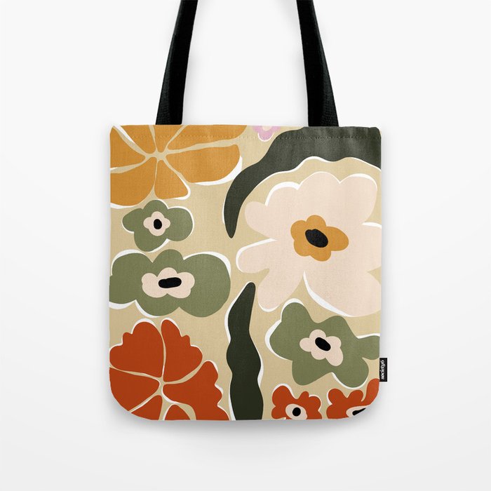 Mid-century flow Tote Bag Gallery Image 1