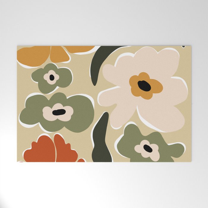 Mid-century flow Welcome Mat Gallery Image 1
