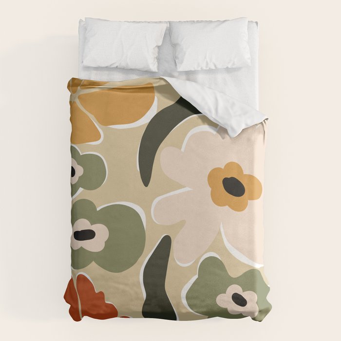 Mid-century flow Duvet Cover Gallery Image 6