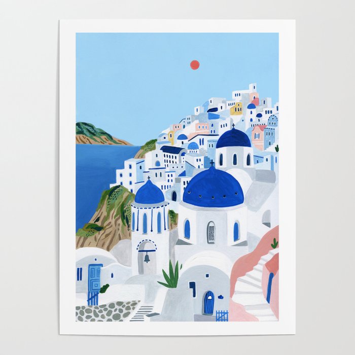 Santorini Poster Gallery Image 1
