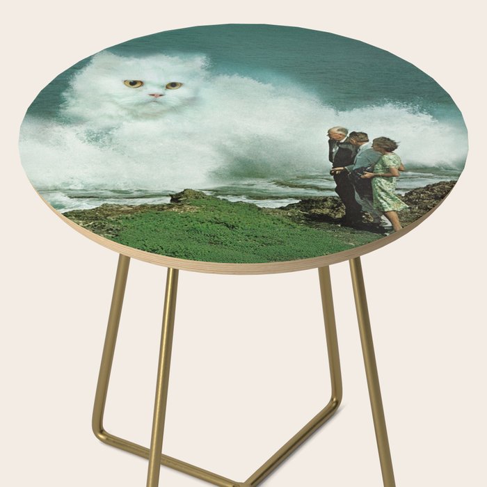 Purr-fect Cat Wave Side Table Gallery Image 2