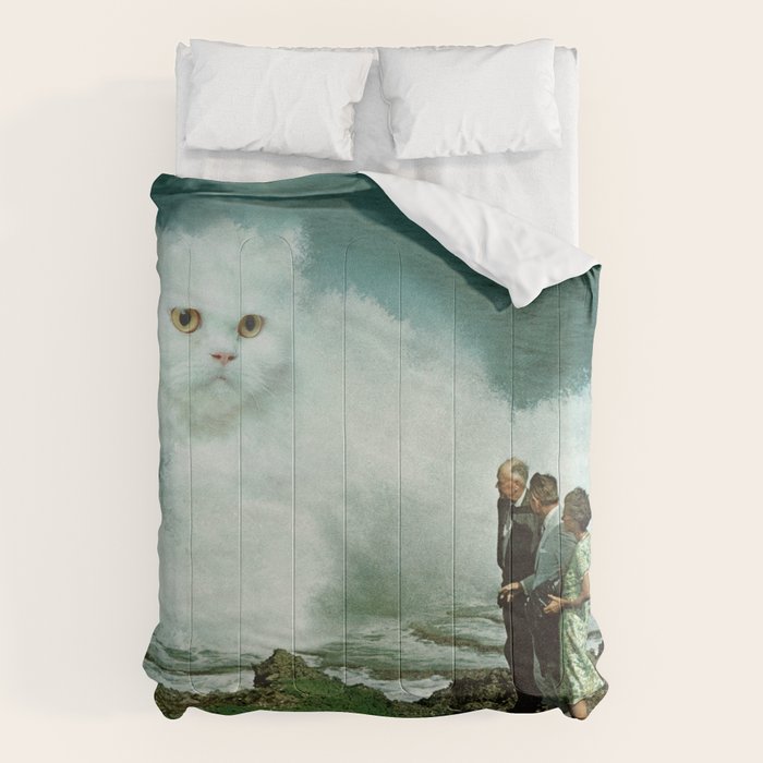 Purr-fect Cat Wave Comforter Gallery Image 6