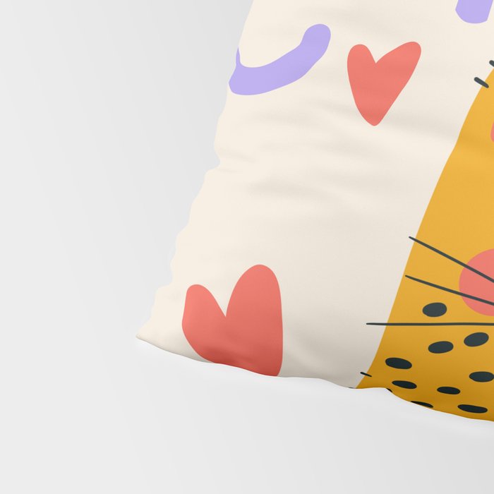Cheetah Love Pillow Sham Gallery Image 4