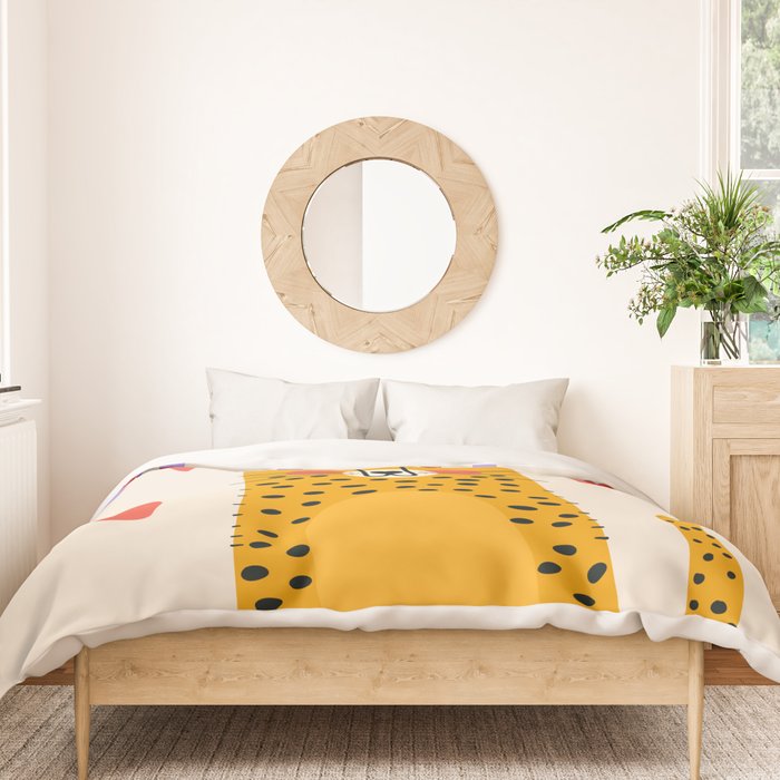Cheetah Love Duvet Cover Gallery Image 3