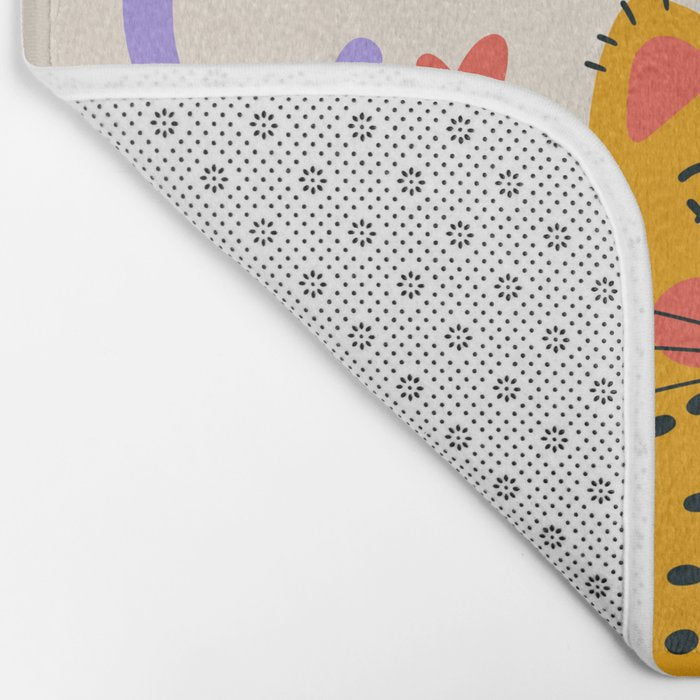 Cheetah Love Bath Mat Gallery Image 2