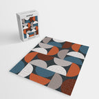 Mid Century Modern Geometric 24 Jigsaw Puzzle Gallery Image 2