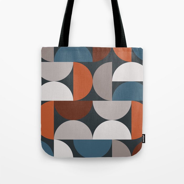 Mid Century Modern Geometric 24 Tote Bag Gallery Image 1
