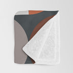 Mid Century Modern Geometric 24 Throw Blanket Gallery Image 3