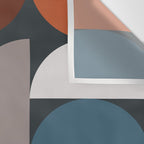 Mid Century Modern Geometric 24 Wall Tapestry Gallery Image 3