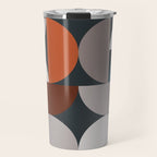 Mid Century Modern Geometric 24 Travel Mug Gallery Image 1
