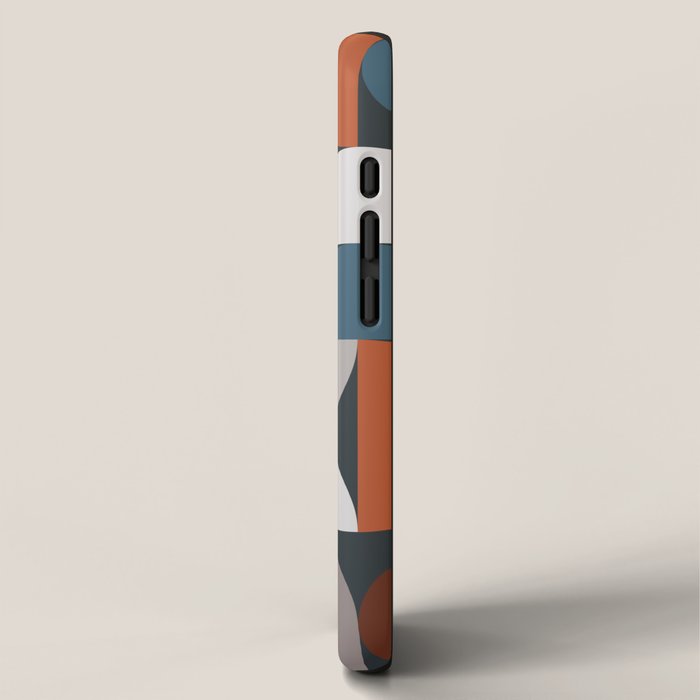Mid Century Modern Geometric 24 iPhone Case Gallery Image 2