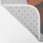 Mid Century Modern Geometric 24 Bath Mat Gallery Image 2