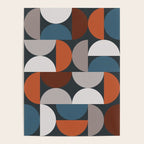 Mid Century Modern Geometric 24 Poster Gallery Image 4