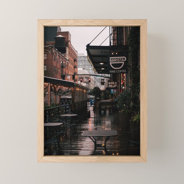 Portland Pearl District Mini Art Print Gallery Image 1