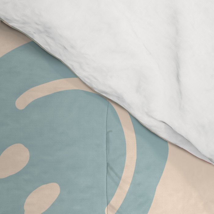 Colorful Smiley Faces Beige Pattern Comforter Gallery Image 4