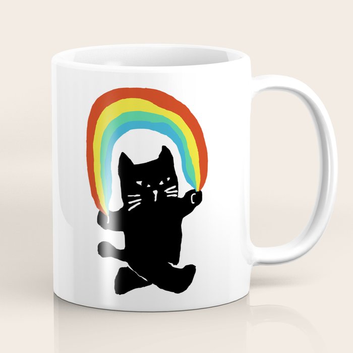 Rainbow cat Coffee Mug Gallery Image 1