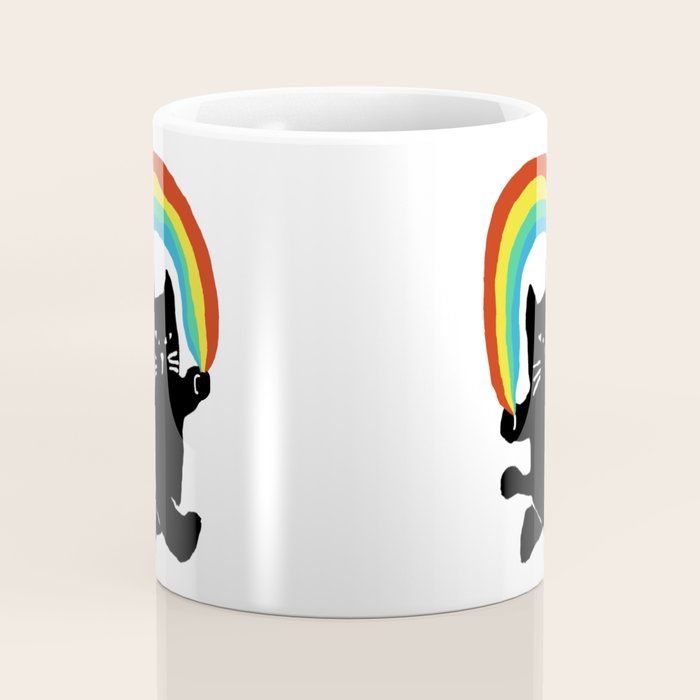 Rainbow cat Coffee Mug Gallery Image 4