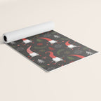 Cute Christmas Elves Yoga Mat Gallery Image 2