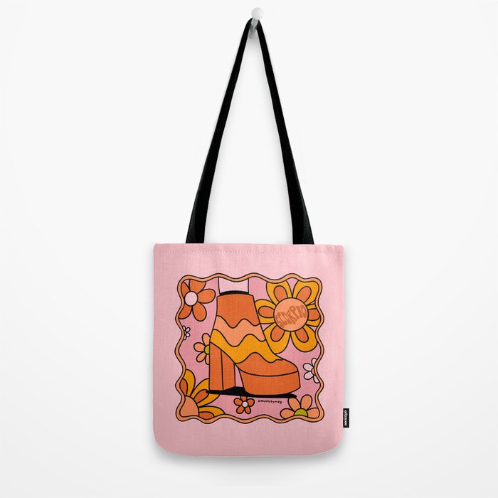 Scorpio Groovy Boot Tote Bag Gallery Image 2