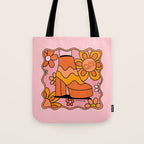 Scorpio Groovy Boot Tote Bag Gallery Image 1