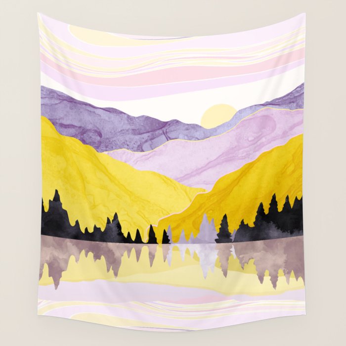 Spring Lake Wall Tapestry Gallery Image 4