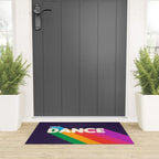 RAINBOW DANCE TYPOGRAPHY- let's dance Welcome Mat Gallery Image 3