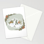 Winter wonderland illustration  Stationery Card Gallery Image 2