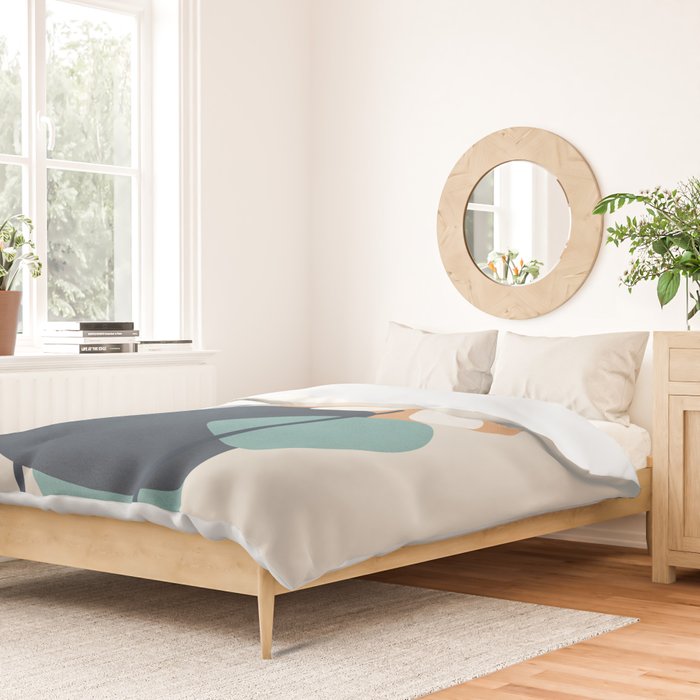 Abstract Flowers 3 Duvet Cover Gallery Image 2