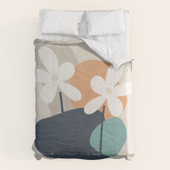 Abstract Flowers 3 Comforter Gallery Image 6