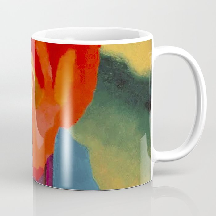 Georgia O'Keeffe Red Canna 1919 Coffee Mug Gallery Image 1