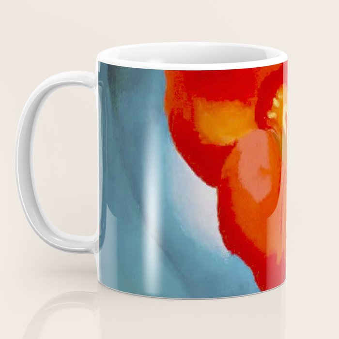 Georgia O'Keeffe Red Canna 1919 Coffee Mug Gallery Image 3