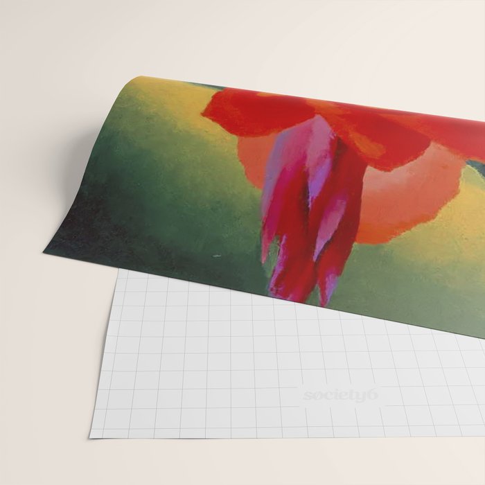 Georgia O'Keeffe Red Canna 1919 Wrapping Paper Gallery Image 2