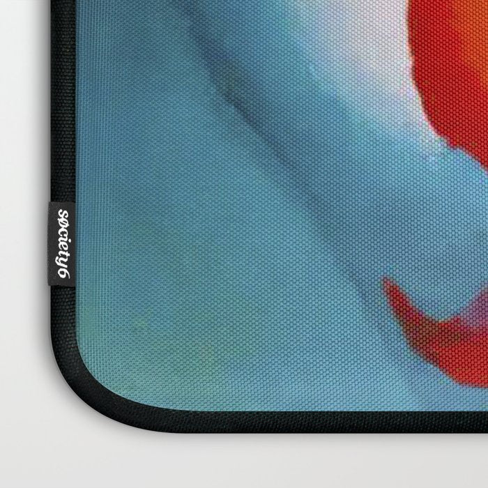 Georgia O'Keeffe Red Canna 1919 Laptop Sleeve Gallery Image 3